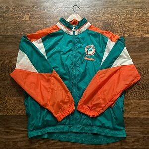 Vintage Men’s Starter Miami Dolphins Windbreaker Jacket